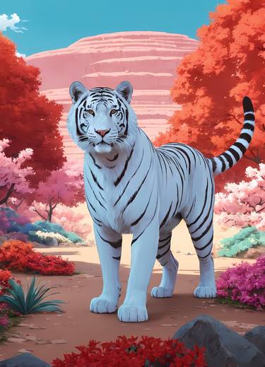 Original Abstract Animal Digital by Dmitry O