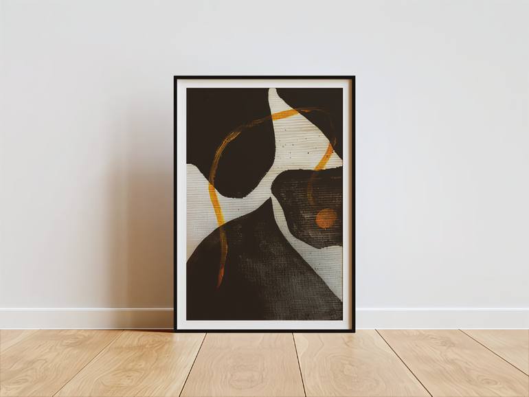 Original Abstract Expressionism Abstract Painting by Dmitry O
