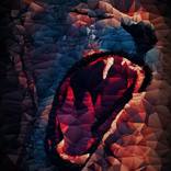 Low Poly Tiger Triangle Polygonal Art by Dmitry O