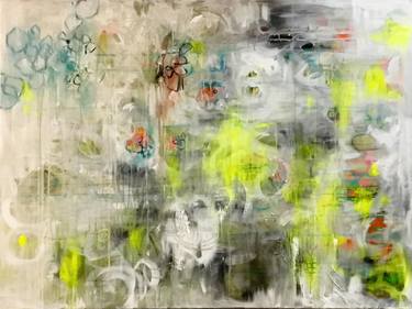 Original Abstract Painting by Mary Cozens