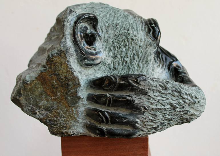 Original Figurative Animal Sculpture by Stef Van Den Heuvel