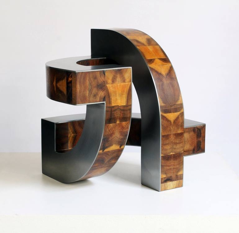 Original Abstract Expressionism Abstract Sculpture by Nikolaus Weiler