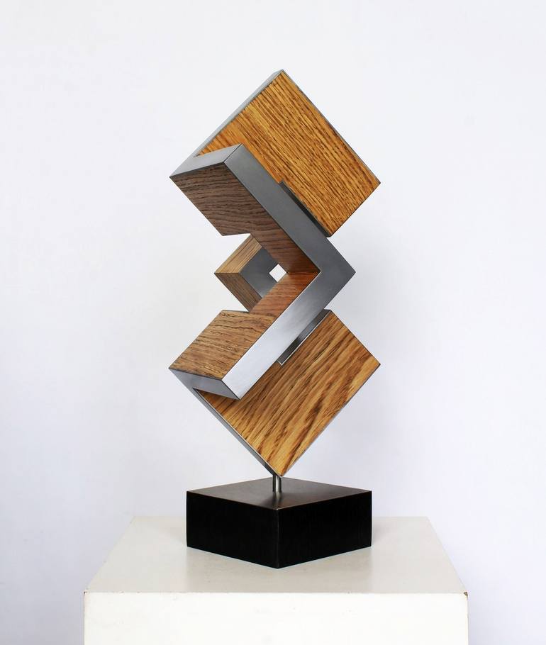 Original Abstract Expressionism Abstract Sculpture by Nikolaus Weiler