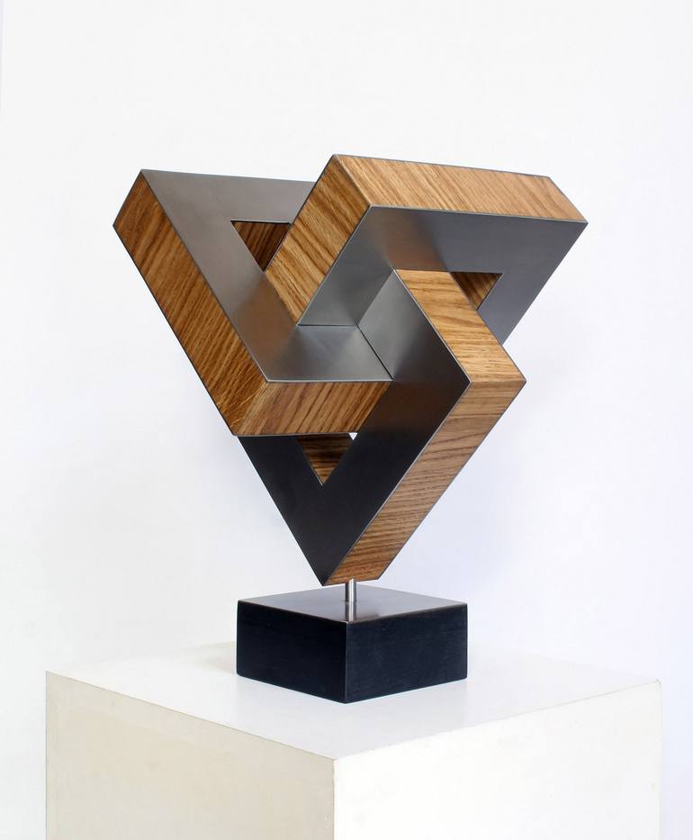 Original Abstract Architecture Sculpture by Nikolaus Weiler