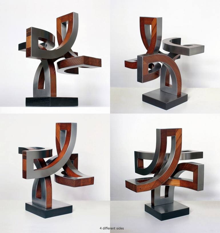 Original Abstract Expressionism Abstract Sculpture by Nikolaus Weiler