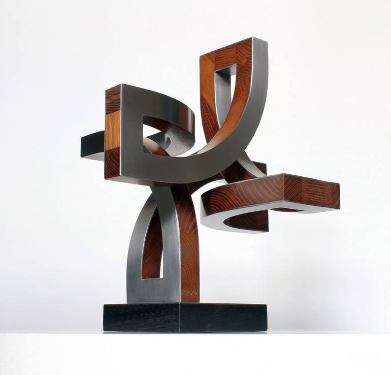 Original Abstract Expressionism Abstract Sculpture by Nikolaus Weiler