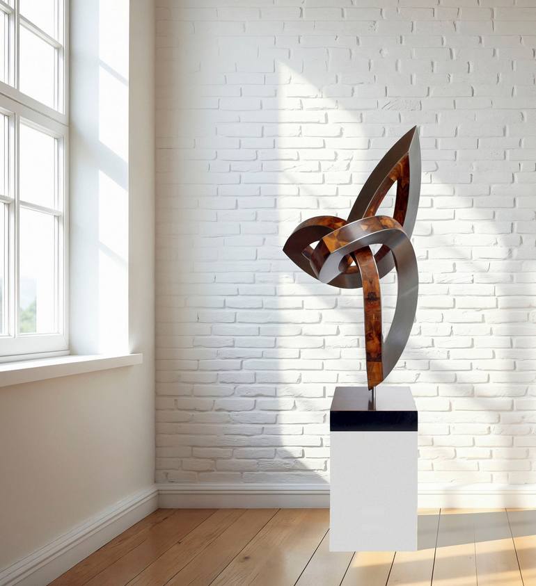 Original Abstract Expressionism Abstract Sculpture by Nikolaus Weiler