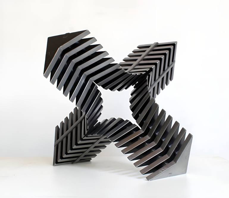 Original Abstract Expressionism Abstract Sculpture by Nikolaus Weiler