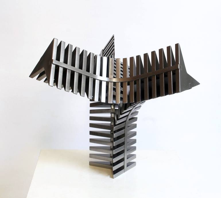 Original Abstract Expressionism Abstract Sculpture by Nikolaus Weiler