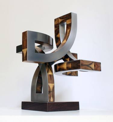 Original Abstract Expressionism Abstract Sculpture by Nikolaus Weiler