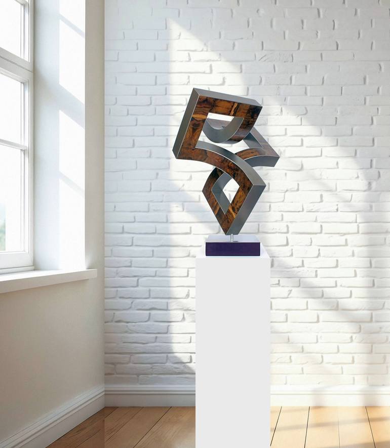 Original Abstract Expressionism Abstract Sculpture by Nikolaus Weiler