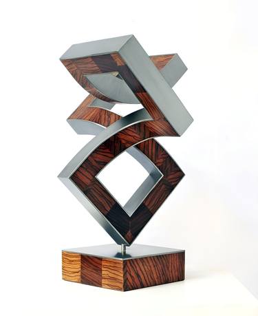 Original Abstract Expressionism Abstract Sculpture by Nikolaus Weiler