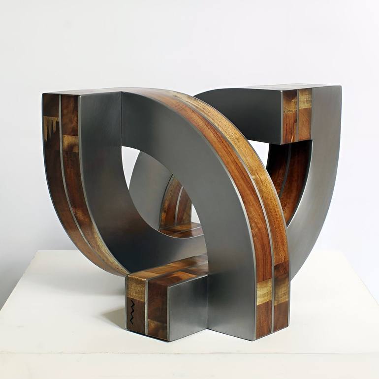 Original Abstract Expressionism Abstract Sculpture by Nikolaus Weiler