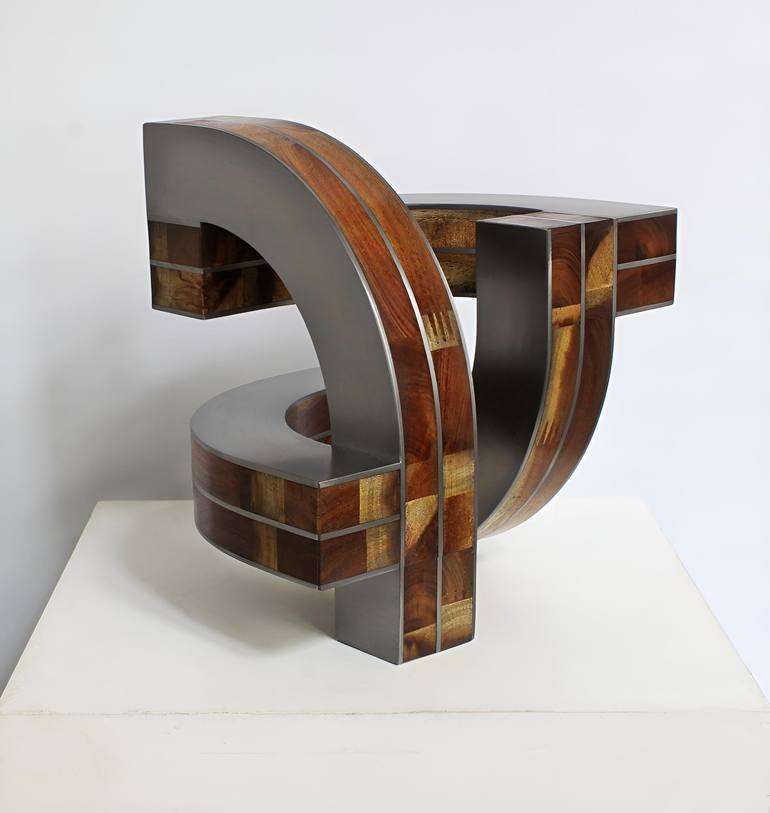 Original Abstract Expressionism Abstract Sculpture by Nikolaus Weiler