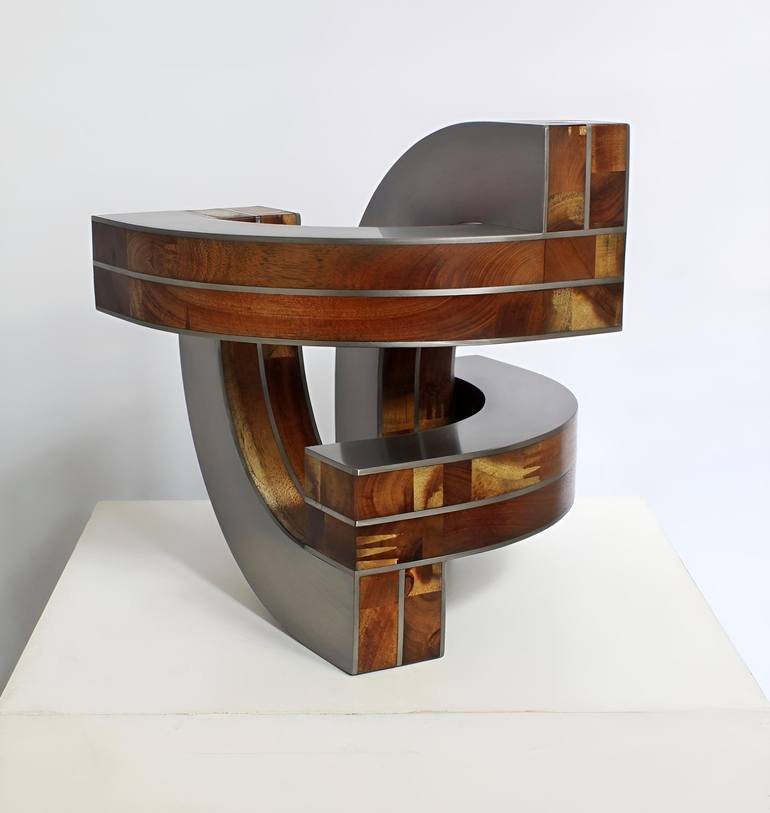 Original Abstract Expressionism Abstract Sculpture by Nikolaus Weiler