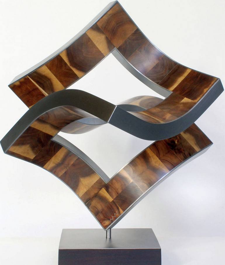 Original Abstract Expressionism Abstract Sculpture by Nikolaus Weiler