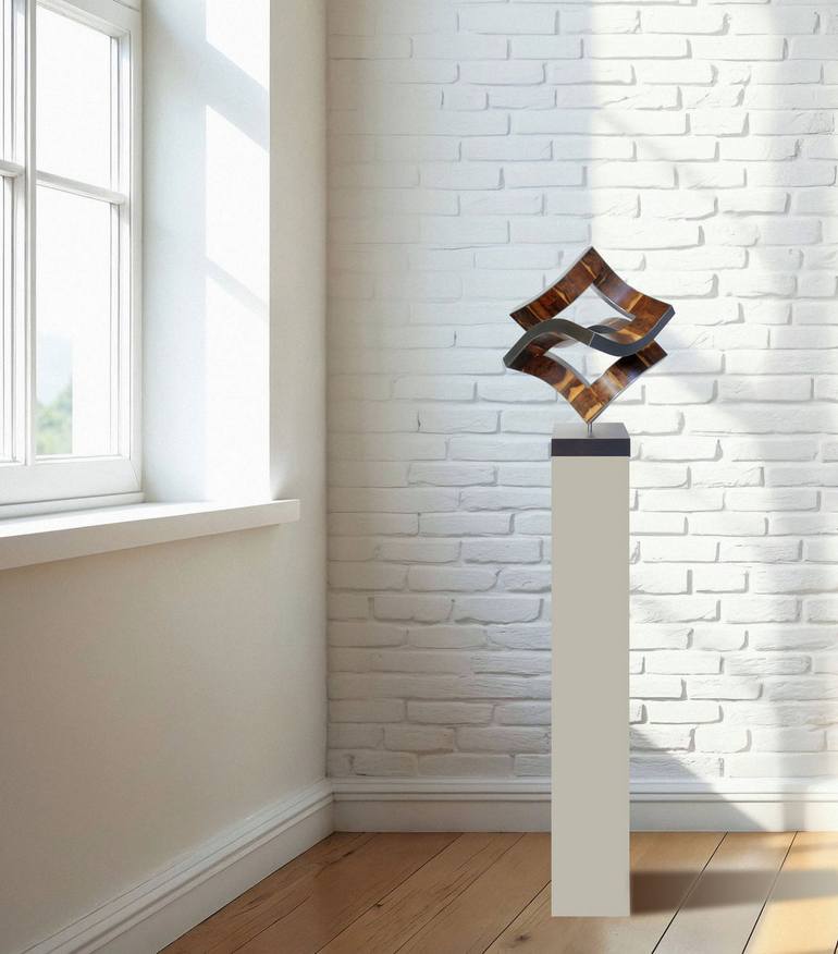 Original Abstract Expressionism Abstract Sculpture by Nikolaus Weiler