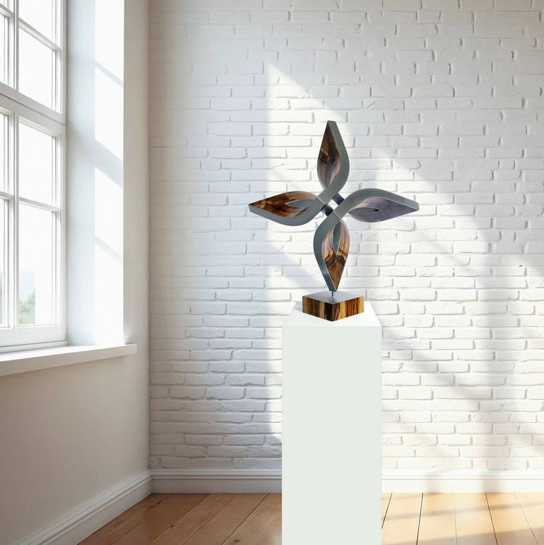 Original Abstract Expressionism Abstract Sculpture by Nikolaus Weiler