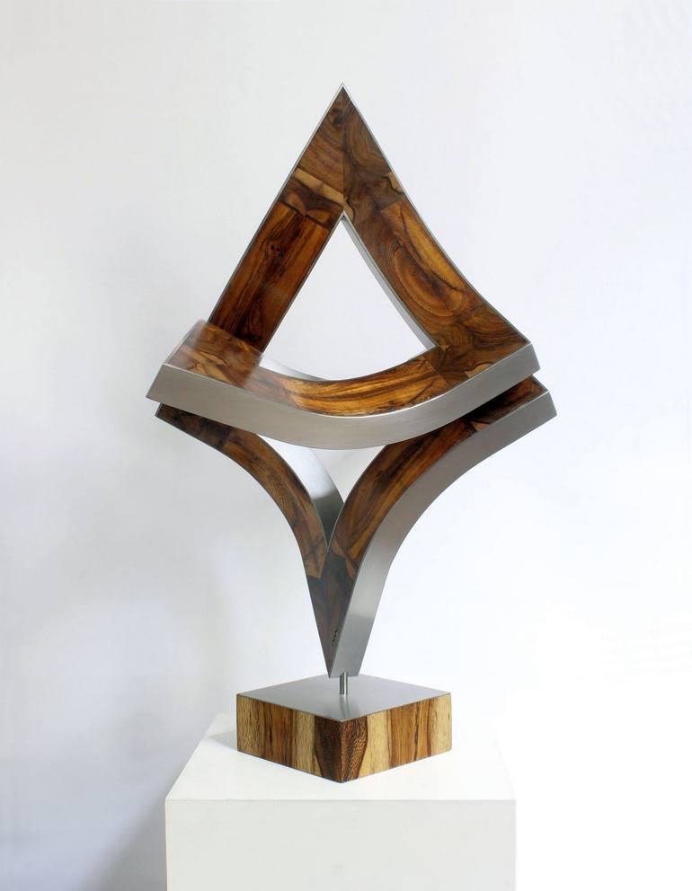 Original Abstract Expressionism Abstract Sculpture by Nikolaus Weiler