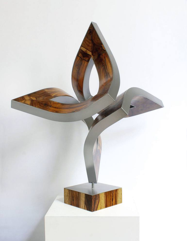 Original Abstract Expressionism Abstract Sculpture by Nikolaus Weiler