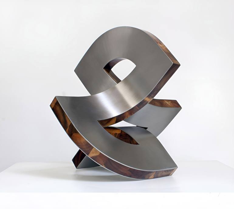 Original Abstract Expressionism Abstract Sculpture by Nikolaus Weiler