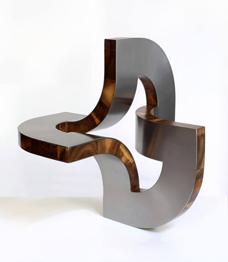 Original Abstract Expressionism Abstract Sculpture by Nikolaus Weiler