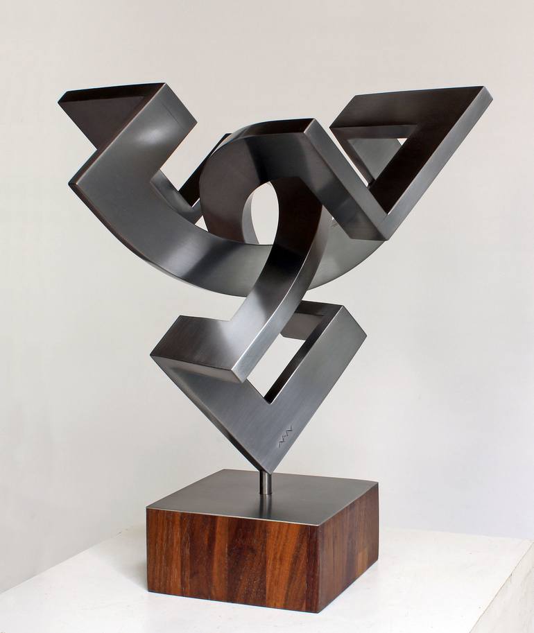 Original Abstract Expressionism Abstract Sculpture by Nikolaus Weiler