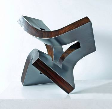 Original Abstract Sculpture by Nikolaus Weiler