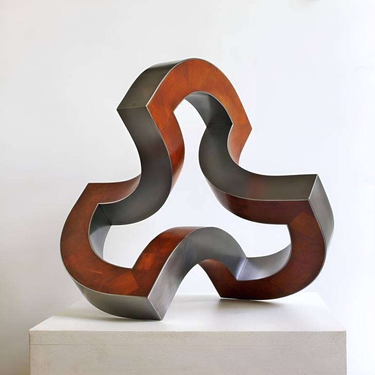 Original Abstract Expressionism Abstract Sculpture by Nikolaus Weiler