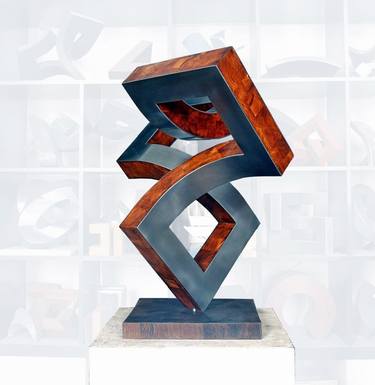 Original Abstract Expressionism Abstract Sculpture by Nikolaus Weiler