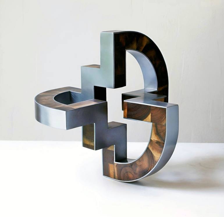 Original Abstract Expressionism Abstract Sculpture by Nikolaus Weiler