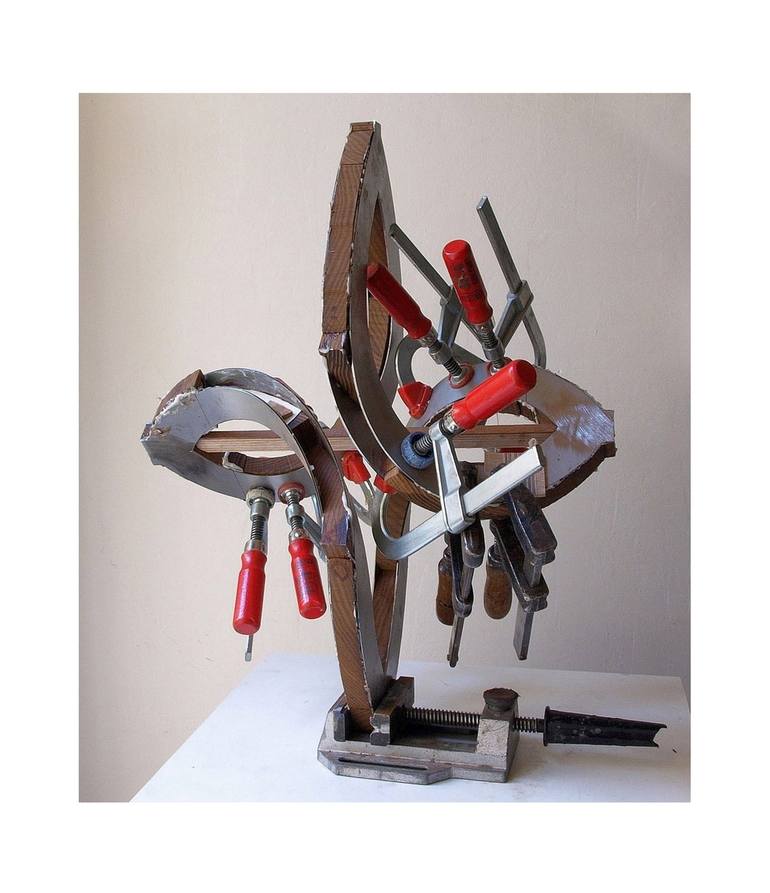 Original Abstract Expressionism Abstract Sculpture by Nikolaus Weiler