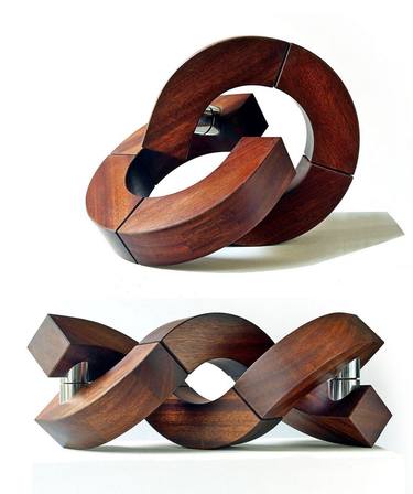 Original Abstract Science/Technology Sculpture by Nikolaus Weiler