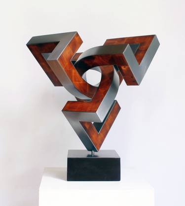 Original Abstract Expressionism Abstract Sculpture by Nikolaus Weiler