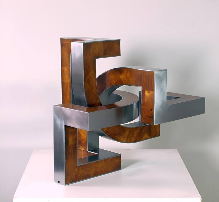 Original Abstract Expressionism Abstract Sculpture by Nikolaus Weiler