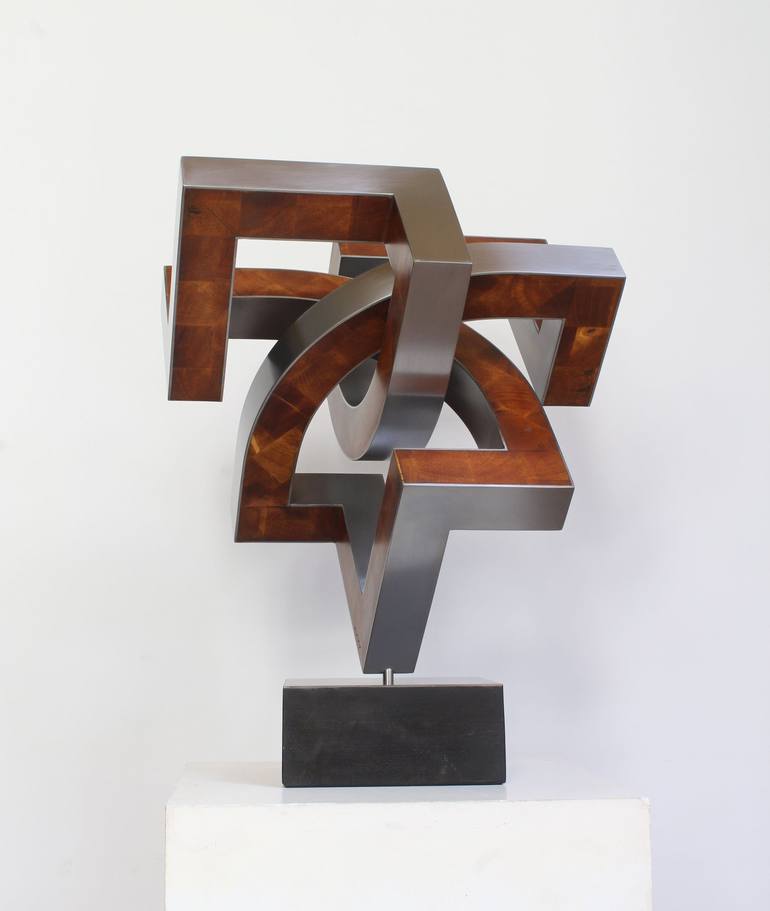 Original Abstract Expressionism Abstract Sculpture by Nikolaus Weiler