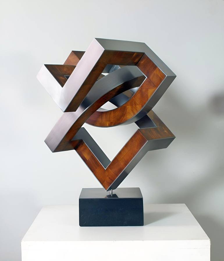 Original Abstract Expressionism Abstract Sculpture by Nikolaus Weiler