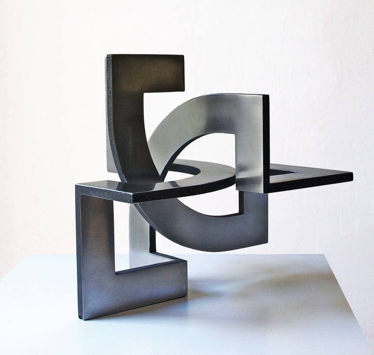 Original Geometric Sculpture by Nikolaus Weiler