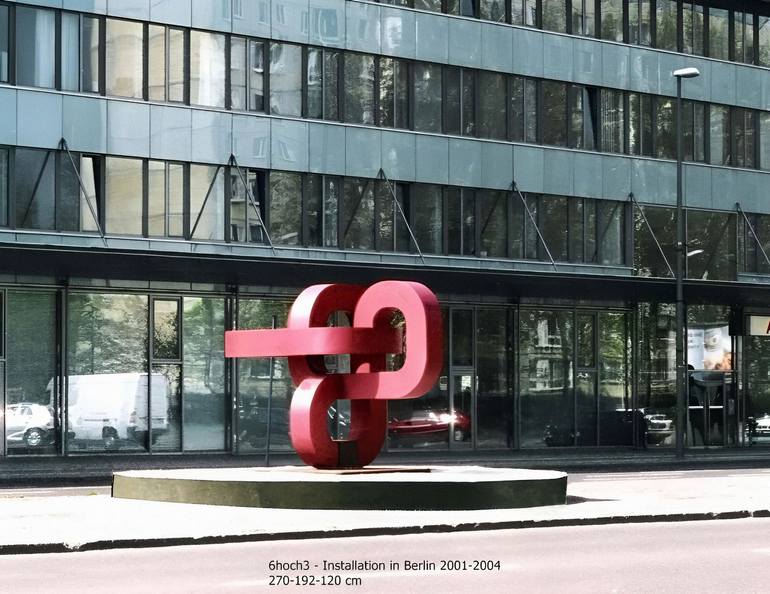 Original Abstract Expressionism Abstract Sculpture by Nikolaus Weiler