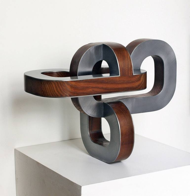 Original Conceptual Abstract Sculpture by Nikolaus Weiler
