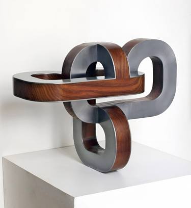 Original Conceptual Abstract Sculpture by Nikolaus Weiler