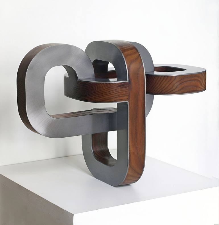 Original Conceptual Abstract Sculpture by Nikolaus Weiler