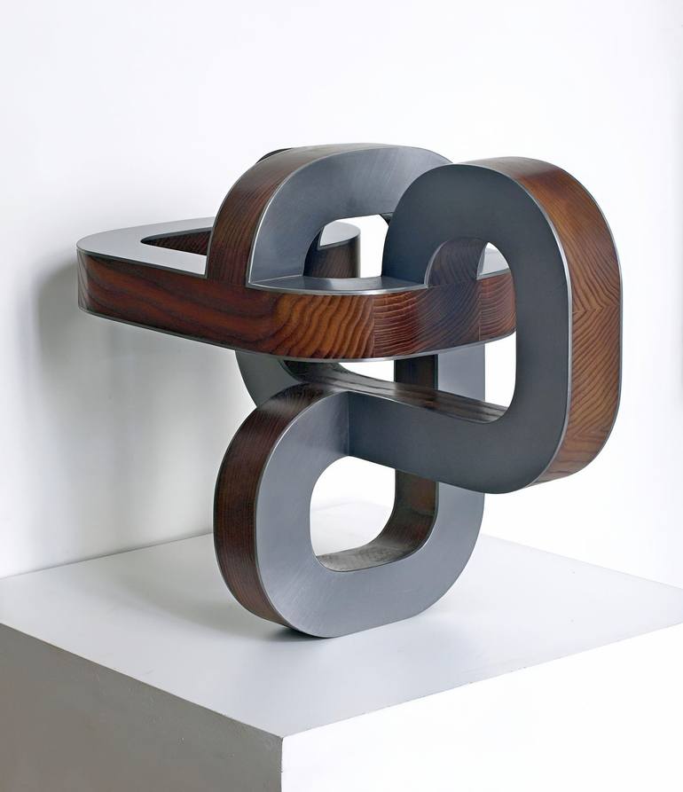 Original Conceptual Abstract Sculpture by Nikolaus Weiler