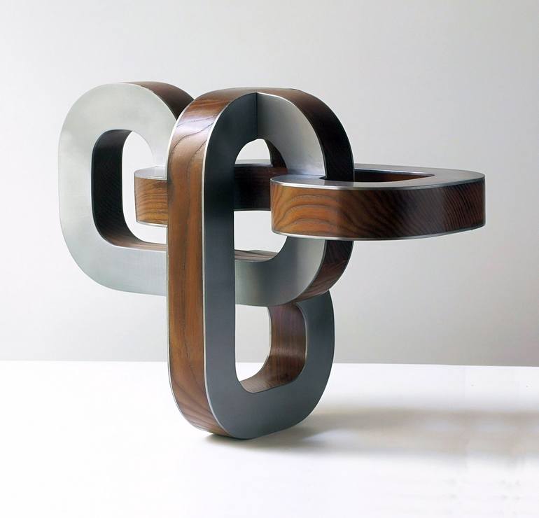 Original Conceptual Abstract Sculpture by Nikolaus Weiler