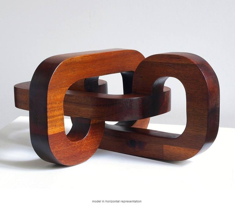 Original Conceptual Abstract Sculpture by Nikolaus Weiler