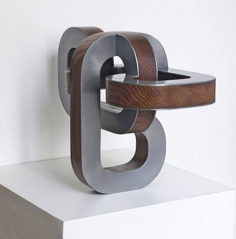 Original Conceptual Abstract Sculpture by Nikolaus Weiler