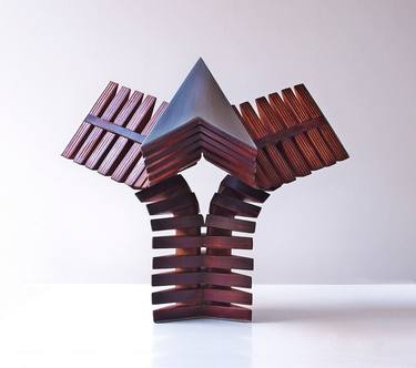 Original Abstract Sculpture by Nikolaus Weiler