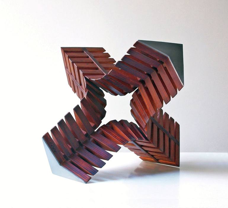 Original Abstract Expressionism Abstract Sculpture by Nikolaus Weiler