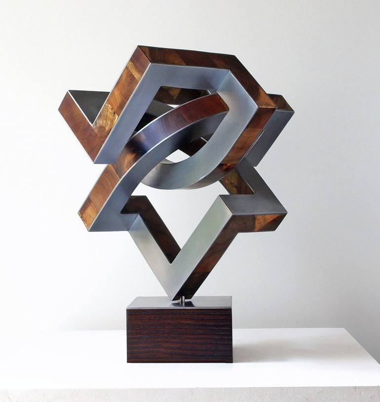 Original Abstract Expressionism Abstract Sculpture by Nikolaus Weiler