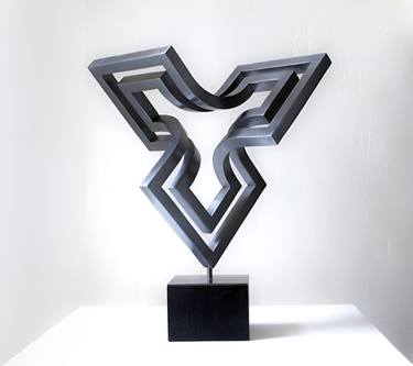 Original Abstract Expressionism Abstract Sculpture by Nikolaus Weiler